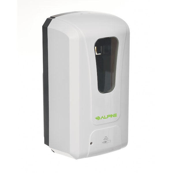 Automatic Foam Hand Sanitizer/Soap Dispenser, 1200 ML, White